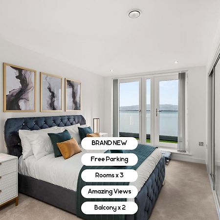 Luxe Riverside Duplex Penthouse, Amazing Views With 2 X Balcony, 3 X King Bedrooms, 2 X Bathrooms, Fully Equipped, River And City Views, Poker Table Plus Games, Free Parking, 10 Min To Uni And 5 Mins To Supermarket, Car Hire Available Poa Dundee Esterno foto