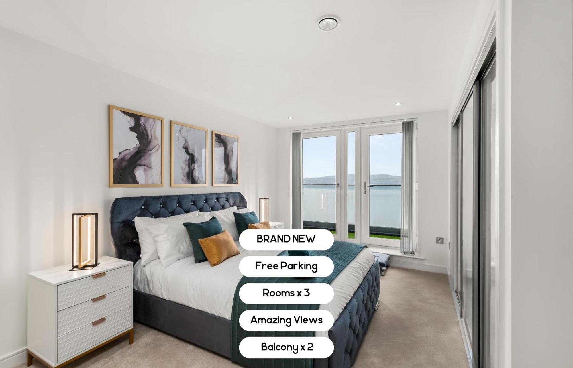 Luxe Riverside Duplex Penthouse, Amazing Views With 2 X Balcony, 3 X King Bedrooms, 2 X Bathrooms, Fully Equipped, River And City Views, Poker Table Plus Games, Free Parking, 10 Min To Uni And 5 Mins To Supermarket, Car Hire Available Poa Dundee Esterno foto